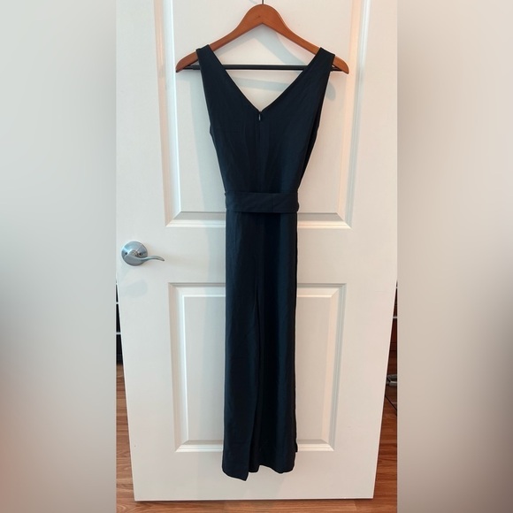 Everlane Japanese GoWeave Black Jumpsuit NWT - Picture 3 of 15